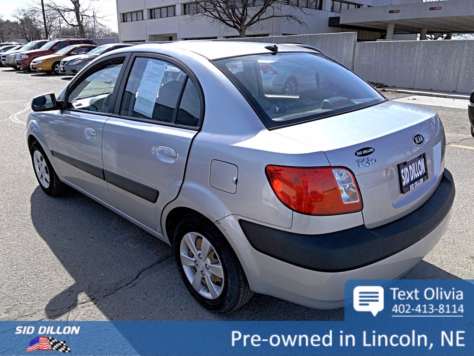 Pre-Owned 2009 Kia Rio LX FWD 4 Door Sedan